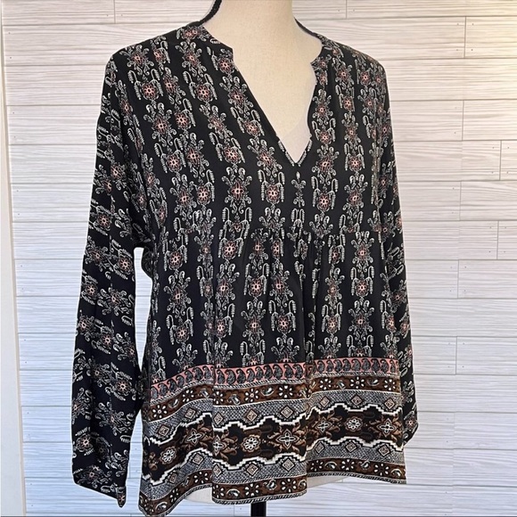 Madewell Tops - Madewell Silk Floral Blouse